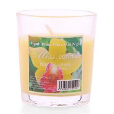 Chi tiết sản phẩm Ly nến thơm votives hương sả chanh Miss Candle FtraMart FTM-NQM0413 (Vàng)