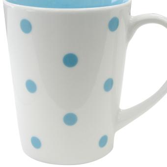 Ly Sứ Chấm Bi Màu Dong Hwa MC004D Dot Mug (350ml)  