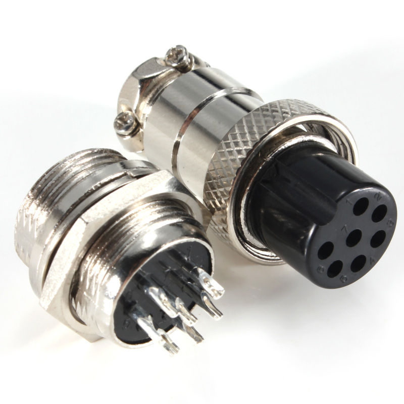 Bảng giá Mua M16 16mm Screw Type Electrical Aviation Plug Socket Connector (3 Pin) (Intl)