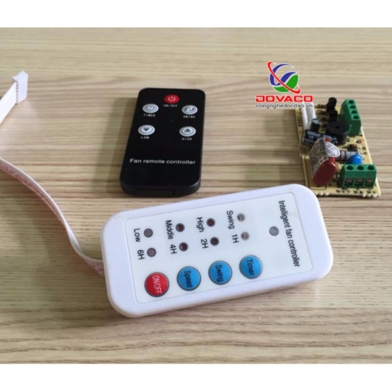 Bảng giá Mạch điều khiển quạt từ xa DOVA