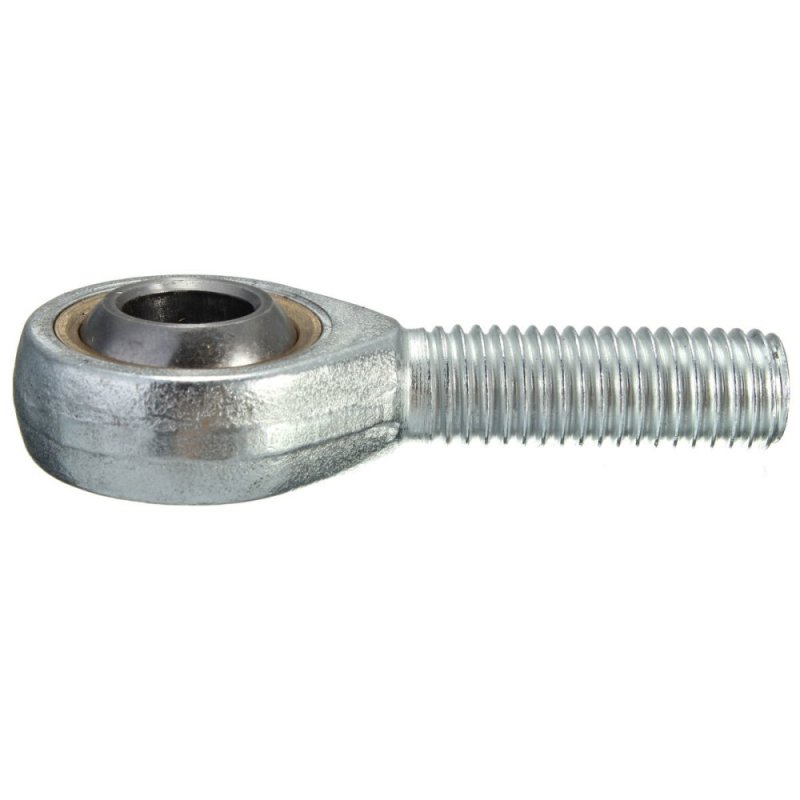 Male Threaded Rod End Joint Spherical Plain Bearing SA6T/K-SA18T/K 12mm (Silver) - intl