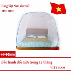 Màn chụp gia đình tự bung cao cấp gấp gọn loại 2 cửa 1m8 x 2m siêu bền (Loại đỉnh rộng) – Hàng Việt Nam