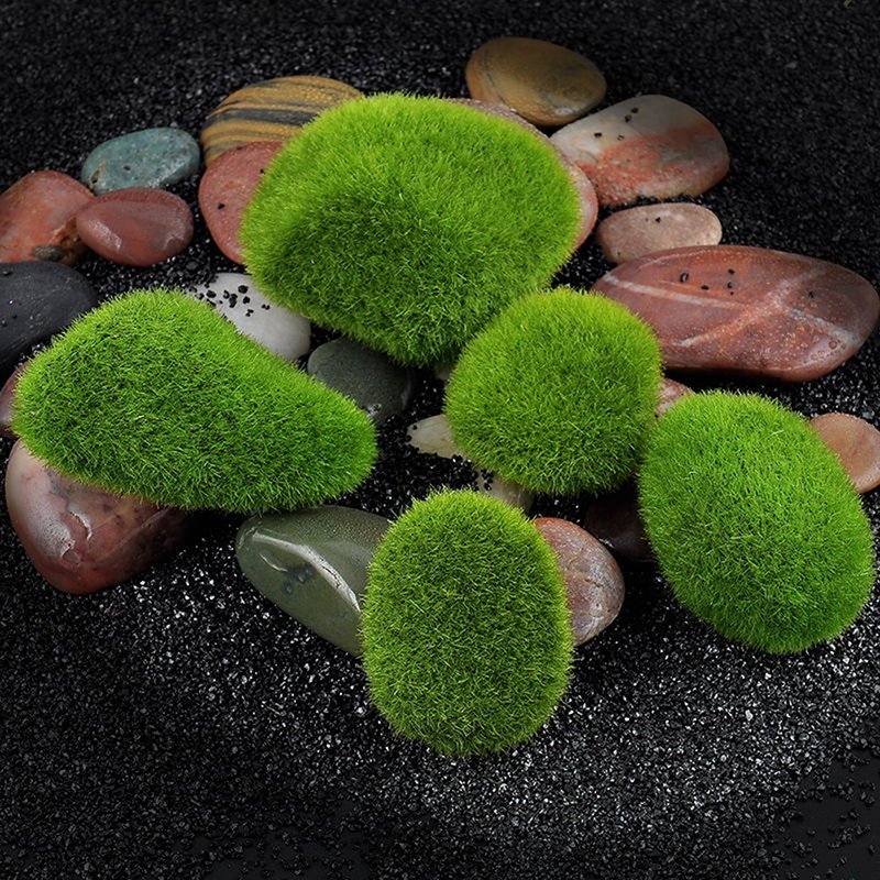 Marimo Moss Ball Artificial Grass Stones Turf Mini Fairy Garden
Micro Terrarium Green 2.2inch - intl