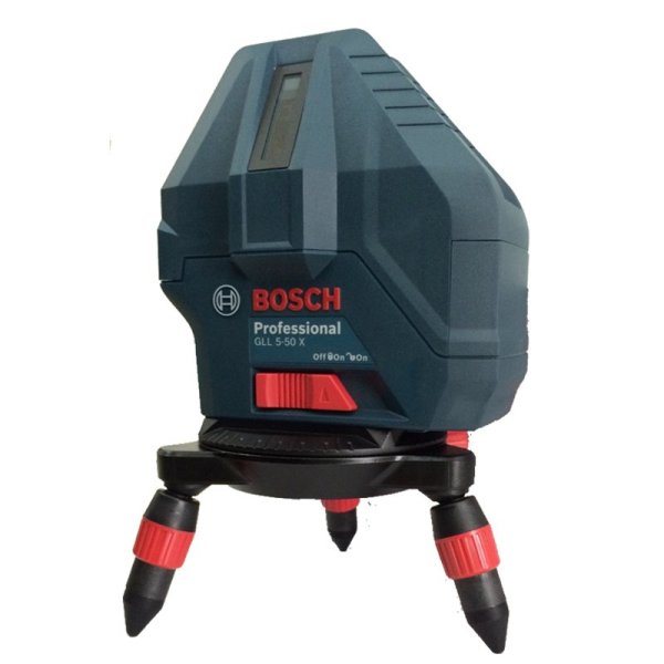Máy cân bằng tia Laser độ sáng cao 4 tia dọc 1 tia ngang Bosch GLL5-50X