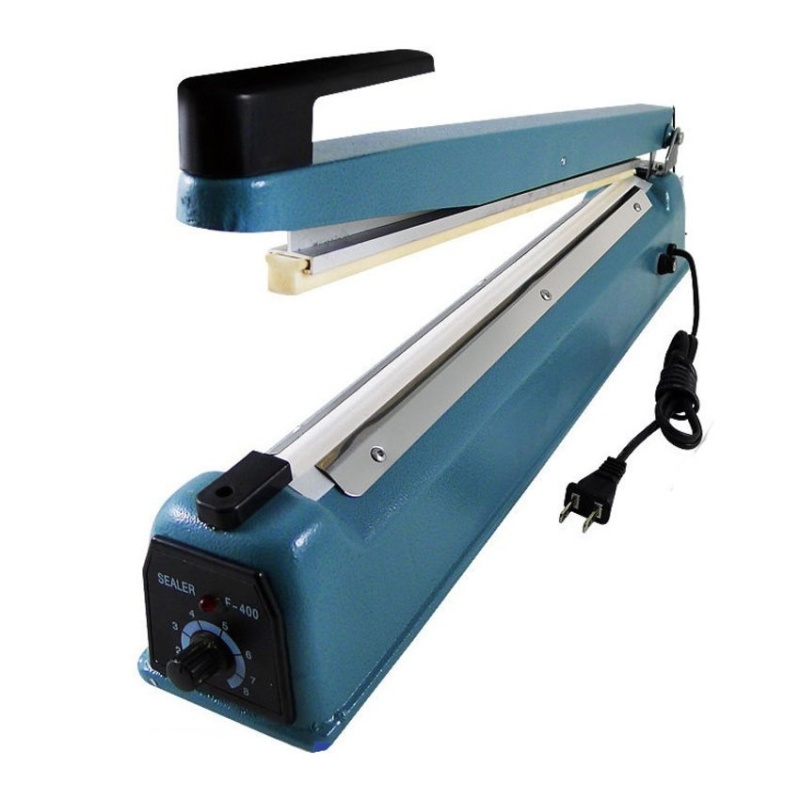 Máy hàn túi nilon dập tay Impulse Sealer PFS-200 (Xanh)