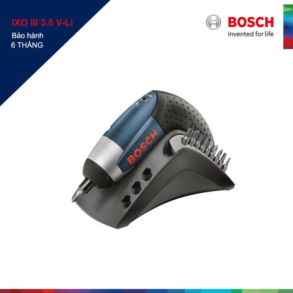 Máy khoan vặn vít Bosch IXO III 3.6 V-LI (Đen)