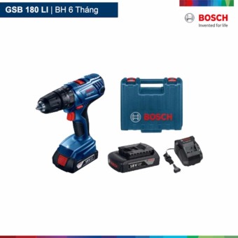 Máy khoan vặn vít dùng pin Bosch GSB 180 LI  