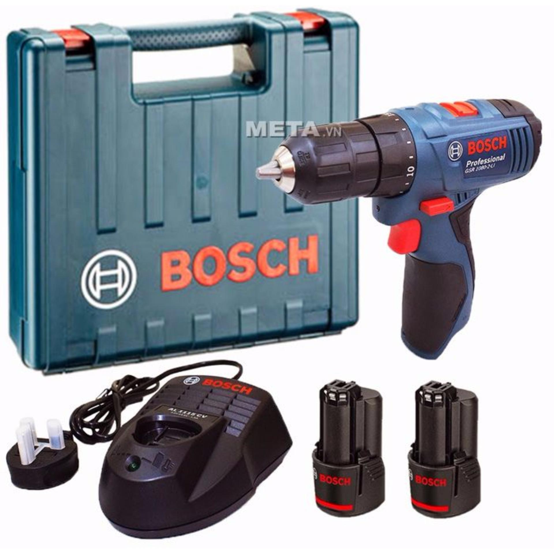 Máy khoan/vặn vít dùng pin Bosch GSR 1080-2Li