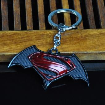 Móc khóa Khiên Batman Đỏ.  Móc khóa túi xách, phụ kiện, quà tặng  