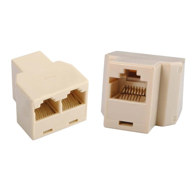 Bảng giá Moonar RJ45 CAT 5 6 LAN Ethernet Splitter Connector Adapter - intl