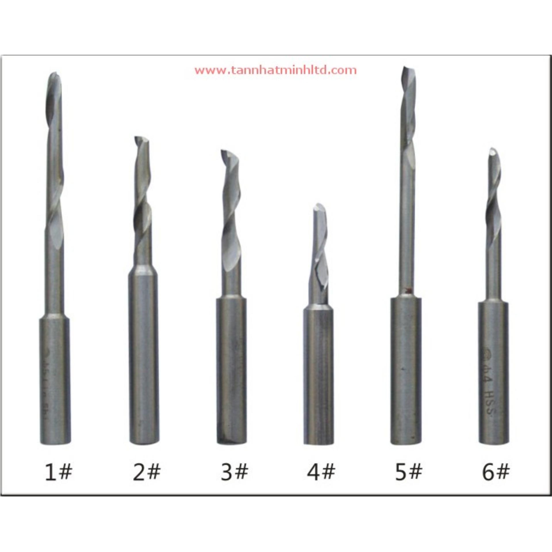 Mũi đục lỗ khoá nhựa 5x8mm