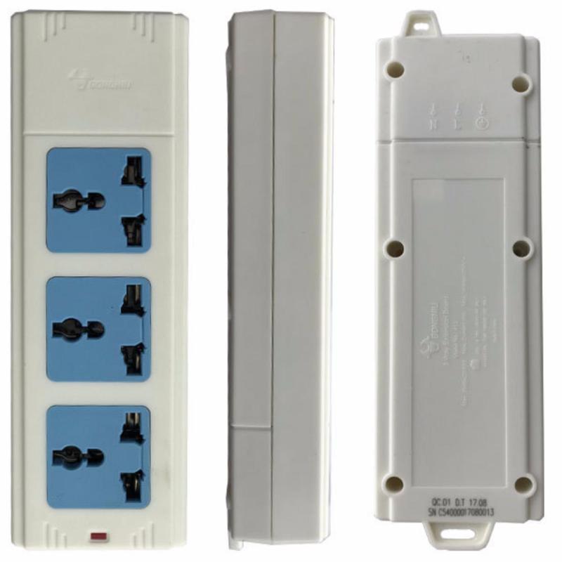 Bảng giá Mua Ổ cắm điện 3 socket đa năng Gongniu 413