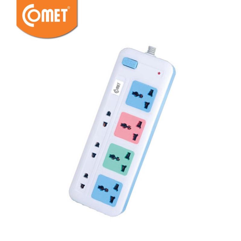 Bảng giá Mua Ổ cắm điện đa năng COMET CES4433 TẶNG ĐÈN PIN LED CRT453