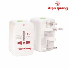 Ổ cắm du lịch Điện Quang ĐQ ESK TV01 (Trắng)