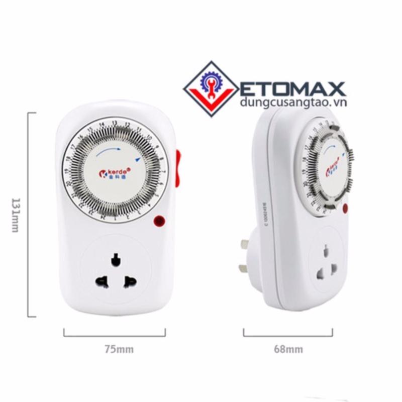 Bảng giá Ổ cắm hẹn giờ lập trình cơ Kerde TW-E05