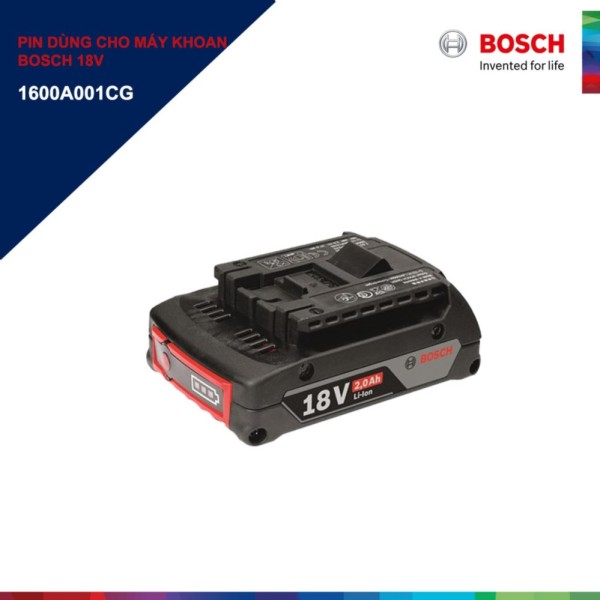 Pin dùng cho máy khoan bosch 18v Bosch GBA 18V 2.0Ah