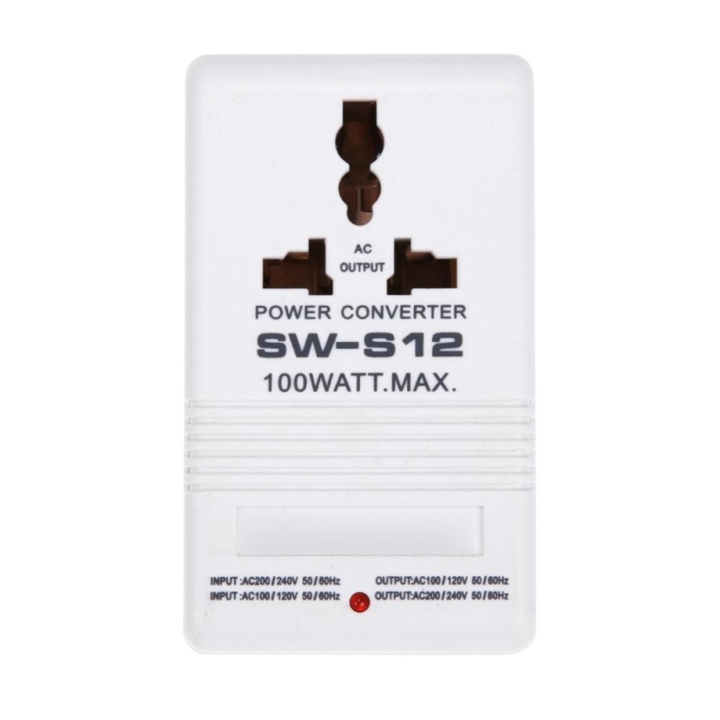 Bảng giá Portable Travel US Plug 100W 110V-220V Power Converter Voltage
Adapter (White) - intl