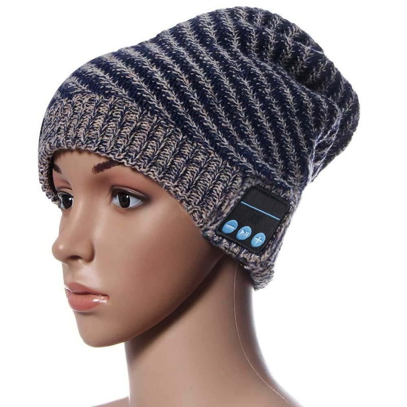 Bảng giá Soft Wool Hat Wireless Bluetooth Smart Cap Headset Headphone Speaker Mic BU - intl