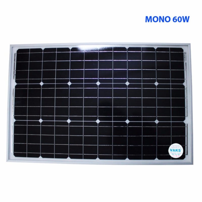 Bảng giá Tấm năng lượng mặt trời Cell MONO 60W 12V