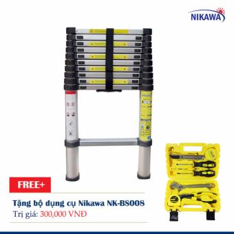Thang nhôm rút đơn Nikawa NK-32 Tặng bộ dụng cụ Nikawa NK-BS008