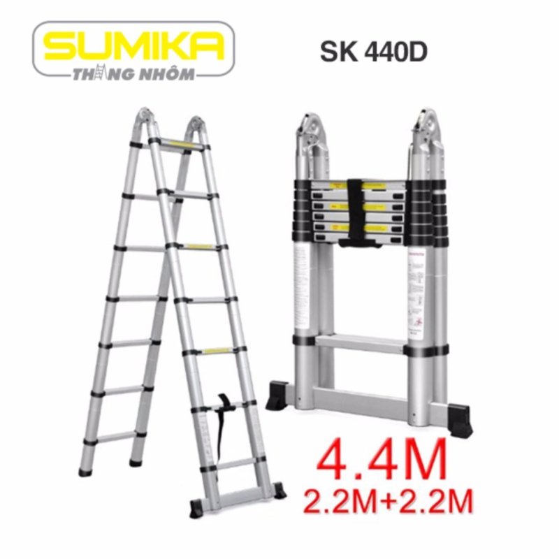 Thang rút nhôm đôi Sumika SK 440D