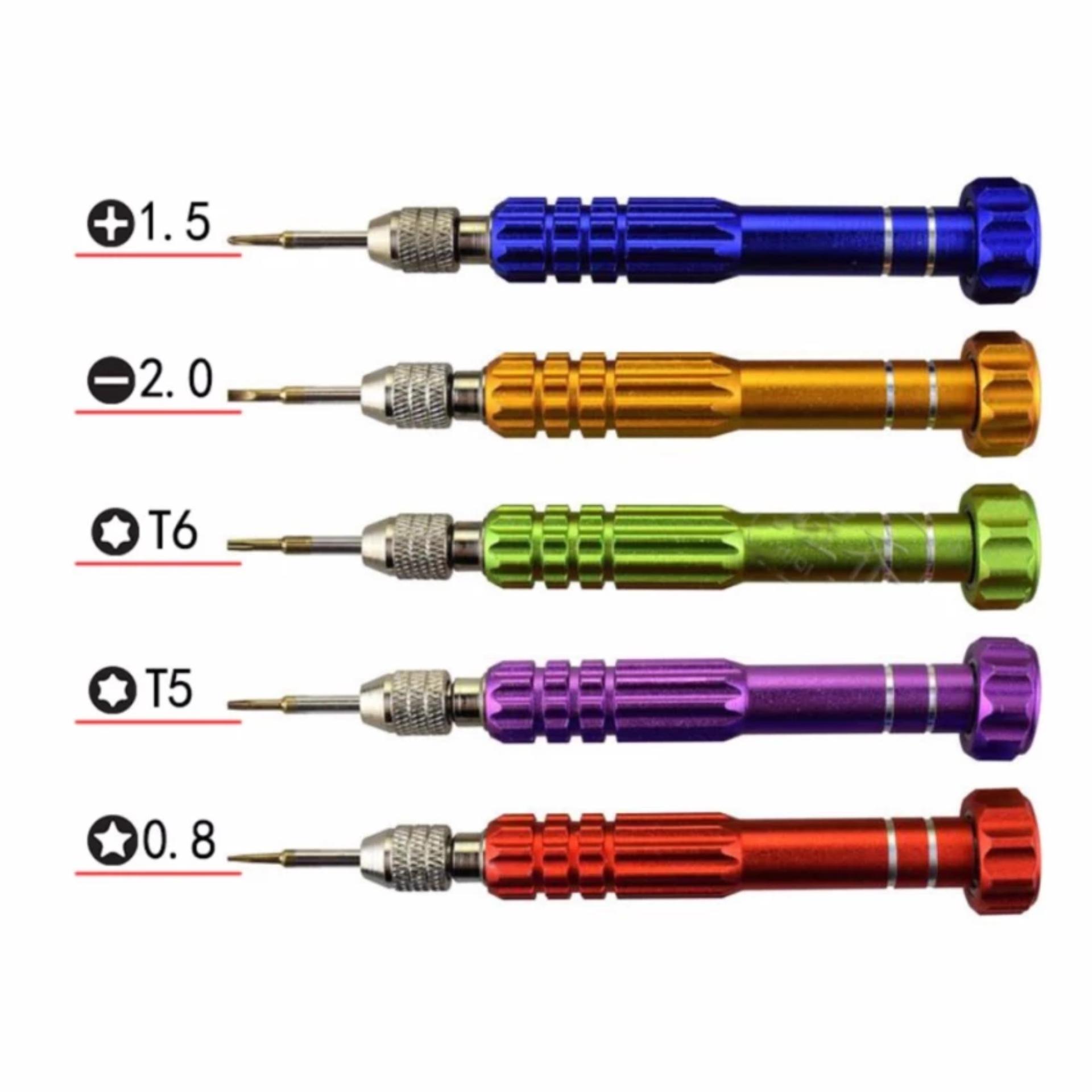 Tô vít siêu cứng cáp 5 trong 1 chuôi có vòng bi