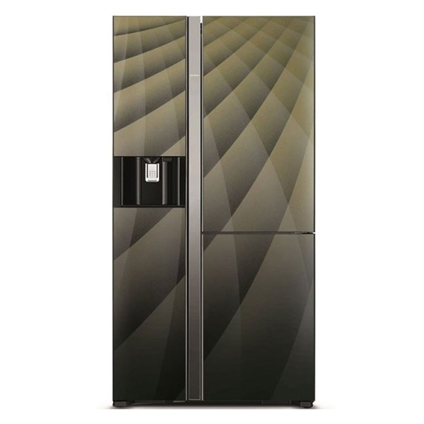 Tủ lạnh Side by side Hitachi R-M700AGPGV4X (DIA) 597L (Nâu)