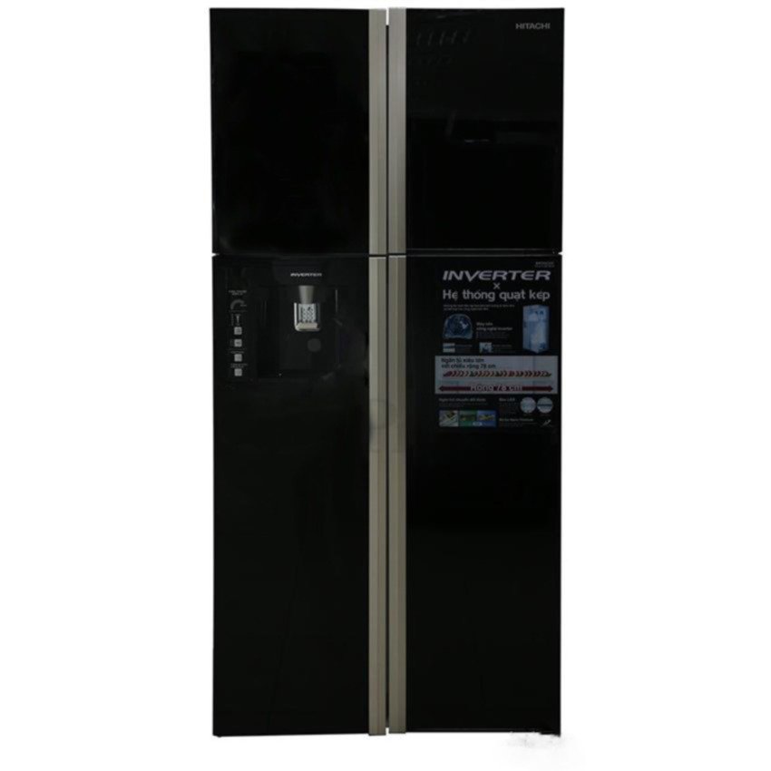 Tủ lạnh Side by side Hitachi R-W660PGV3(GBK) 540L (Đen)