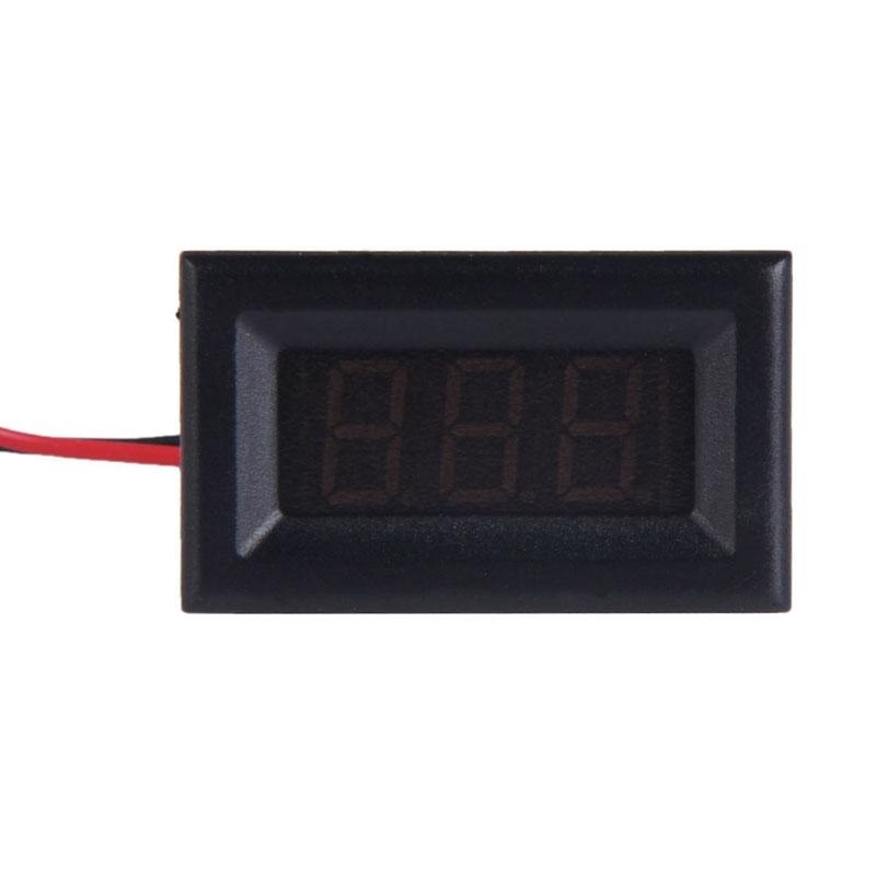 Bảng giá Two Wires Digital Voltmeter LED Display DC2.5-30V Voltage
Meter(Black)-Red Light - intl