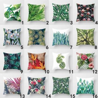 Giá Rẻ Nhất Vintage Flower Tropical Leaves Pillow Case Cushion Cover ... Giá Rẻ Nhất Vintage Flower Tropical Leaves Pillow Case Cushion Cover ...