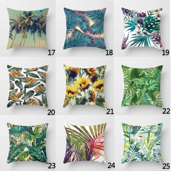 Giá Rẻ Nhất Vintage Flower Tropical Leaves Pillow Case Cushion Cover ... Giá Rẻ Nhất Vintage Flower Tropical Leaves Pillow Case Cushion Cover ...