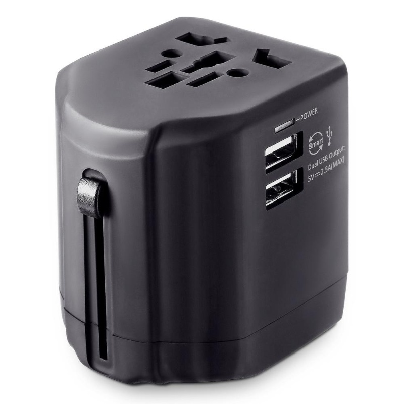 Bảng giá Worldwide Multifunctional International Plug Travel Charger Adapter
Dual USB Output (Black) - intl