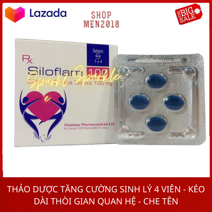 Tăng cường sinh lý nam giới thảo dược 4 viên – tăng kích thước cậu nhỏ