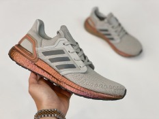 Giày Ultra Boost 5.0 nam cao cấp êm bền nhẹ thoáng (xám cam)