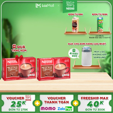[Mua 1 tặng 1] Bột cacao sữa Nestlé® Hot Cocoa Mix® hộp giấy 6×20,2g