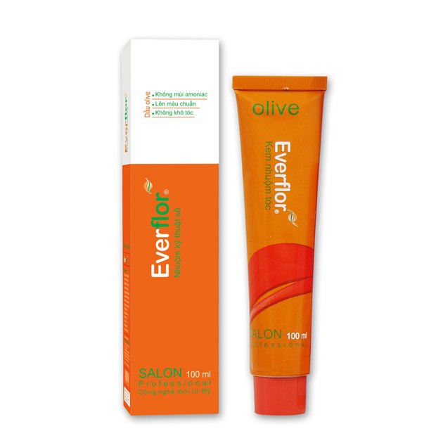 Thuốc nhuộm tóc everflor 100ml đủ màu