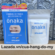 Viên Uống Hỗ Trợ Tan Mỡ Bụng Onaka Cpillbox túi 60 viên – giúp cải thiện vòng 2