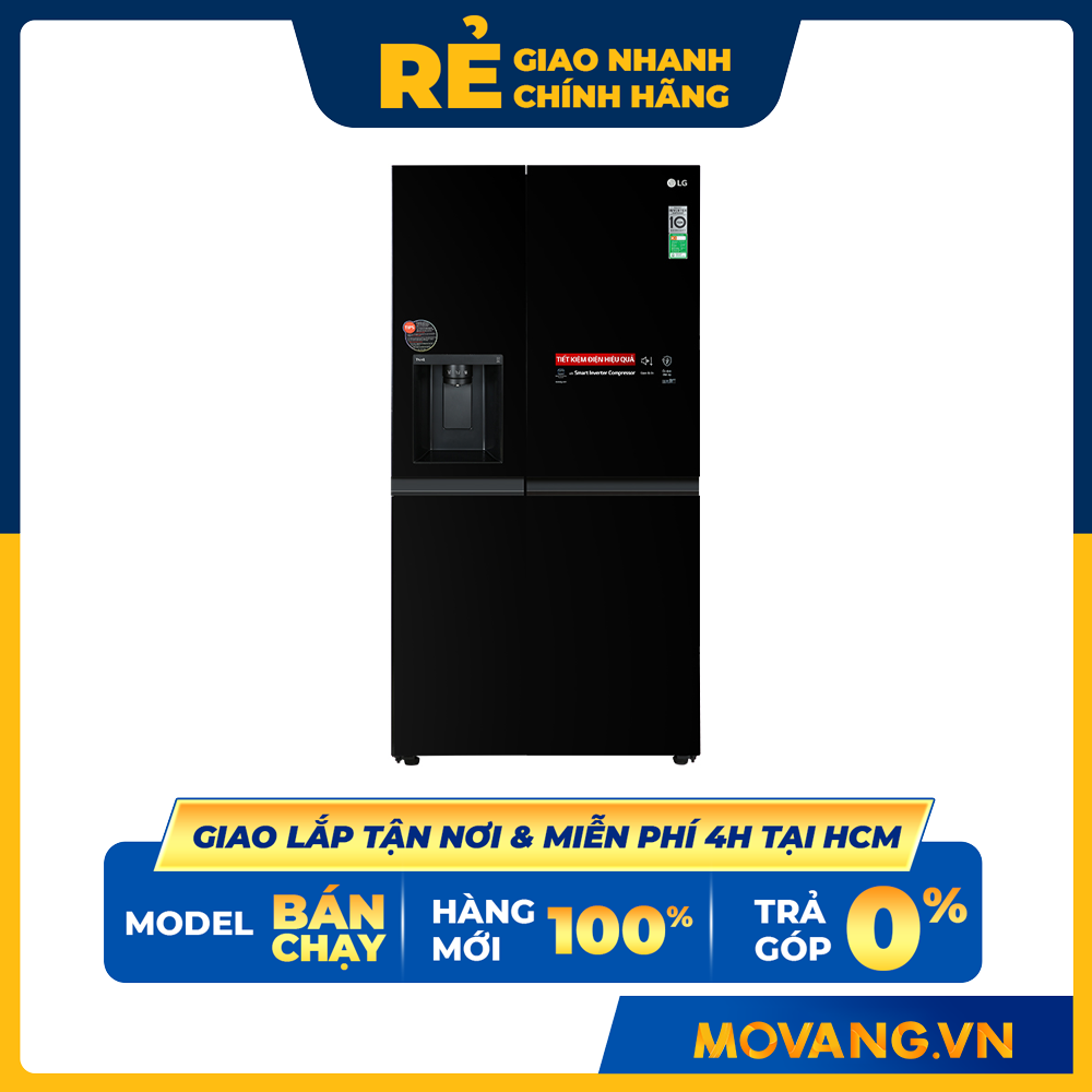 [HCM] Tủ lạnh LG Inverter 635 Lít GR-D257WB – Hàng chính hãng