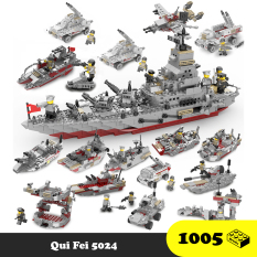 Lego lắp ráp thuyền chiến 113 – Qui Fei 5024 – 1000 Mảnh ghép