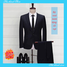 Bộ vest nam phù hợp công sở, cưới, hỏi, sự kiện, hộ nghị, kỉ yếu, vệ sĩ – tặng cà vạt