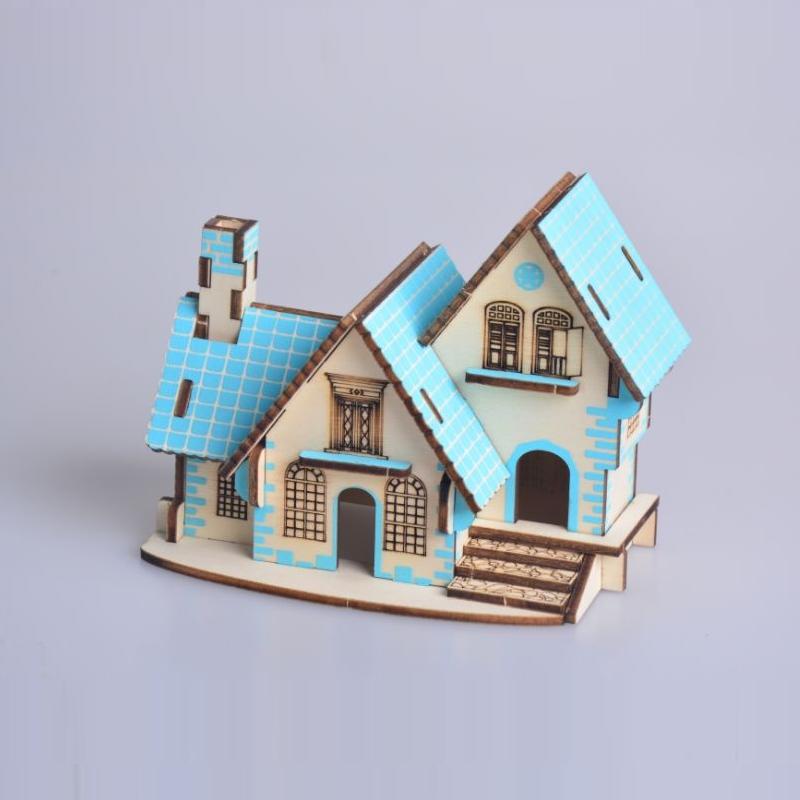 Mô Hình Gỗ 3D Lắp Ráp ROBOTIME DIY Dollhouse Nhà Tí Hon Cathys Flower  House DG104  WP042  ArtPuzzlevn