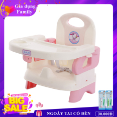 Ghế ăn dặm gấp gọn đa năng cao cấp an toàn với trẻ