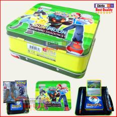 Bộ thẻ bài POKEMON Sun Moon Burning Shadown – Hộp Thẻ Bài POKEMON Loại Đẹp – Có Vali sắt PK101
