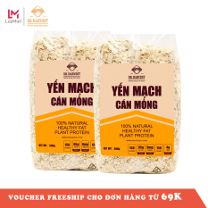 Combo 1kg Yến mạch ăn liền, nguyên hạt cán dẹp DK Harvest nhập khẩu Úc – 1kg (2 túi 500g), yến mạch ăn liền, yến mạch úc, yến mạch giảm cân, ngũ cốc giảm cân, hạt nấu sữa
