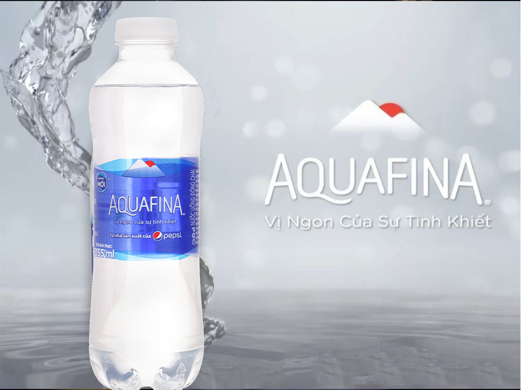 Thùng 24 chai nước tinh khiết Aquafina 355ml