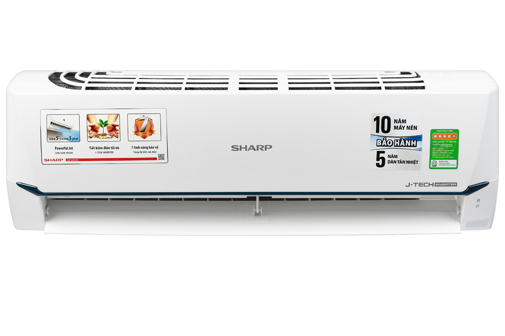 Trả Góp 0% - Máy lạnh - Sharp Inverter 1.5 HP AH-X12XEW Air Conditioner thiết kế thông minh công nghệ...