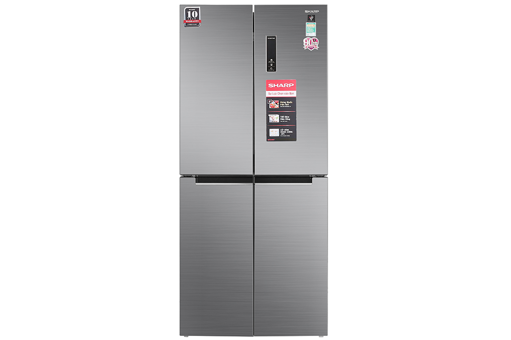 Tủ lạnh Sharp Inverter 556 lít SJ-FX630V-ST - Tiện ích:Làm lạnh nhanh Làm đá nhanh Inverter tiết kiệm điện Ngăn...