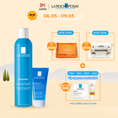 Bộ xịt khoáng giúp làm sạch, làm dịu và giảm bóng nhờn La Roche-Posay Serozinc