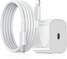 Bộ sạc nhanh 20W dành cho iPhone gồm cáp và dây sạc, tương thích với iPhone X/XS/XR/11/12/13/14