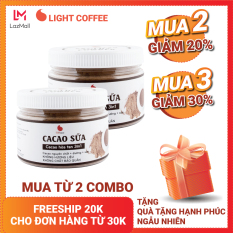 Combo 2 hũ bột cacao sữa 3in1 Light coffee – 230gr/hũ